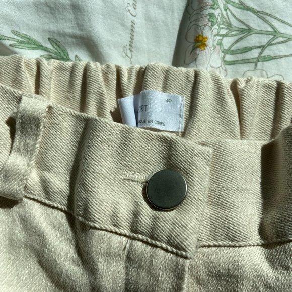 OAK + FORT Cream Pant K001 - Picture 3 of 3